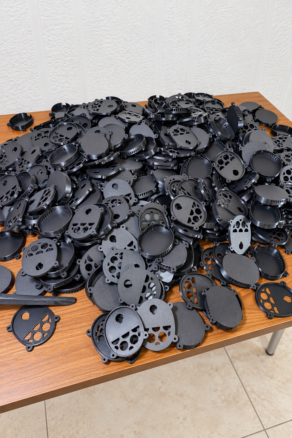 Producción de piezas impresas en 3D